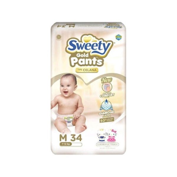 Popok Sweety Gold Pants S36-V15