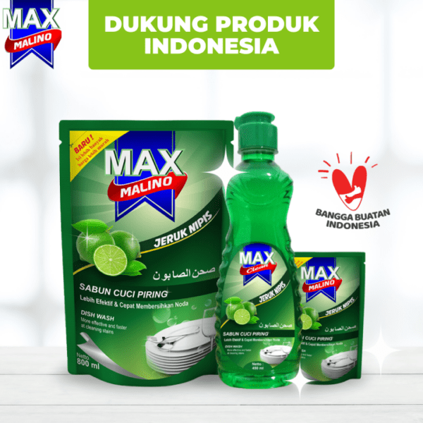 Max Malino Botol 450 Ml (Cuci Piring)-V23